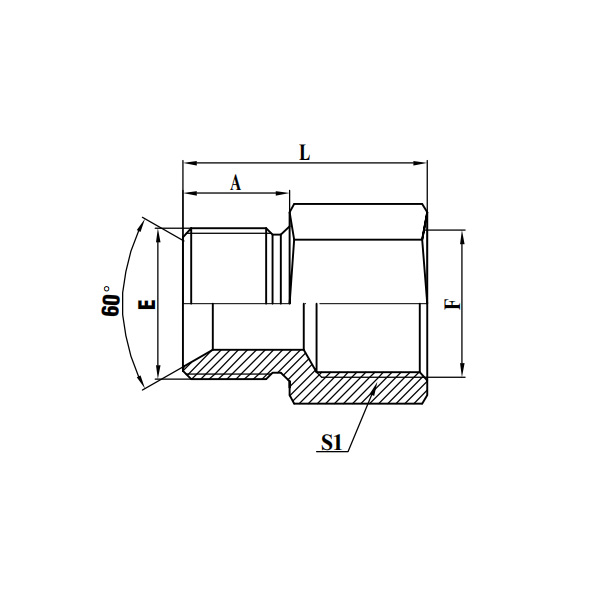 BSP Hydraulic Adapter